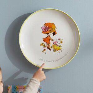 VTG Timeless Charm of the 1973 Mopsie Collector Plate Ki's Room Decor